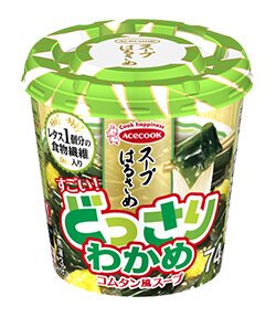 エースコック スープはるさめ　すごい！どっさりわかめ