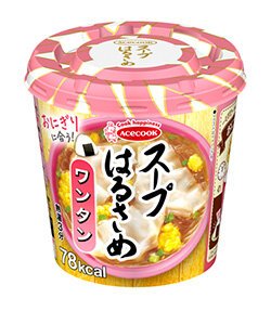 エースコック スープはるさめ　ワンタン