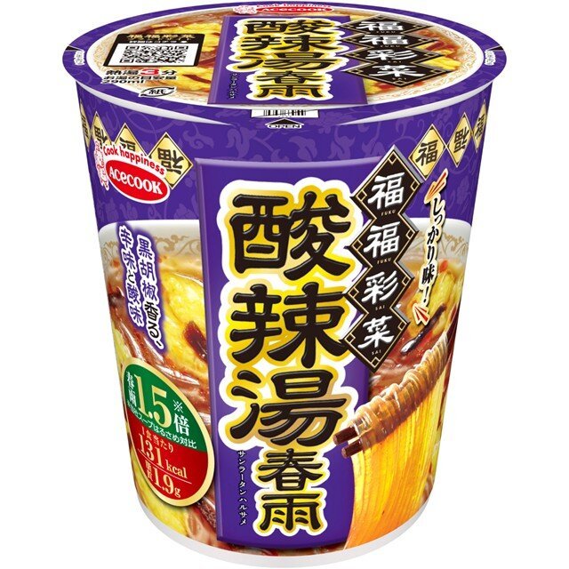 エースコック 福福彩菜　酸辣湯春雨