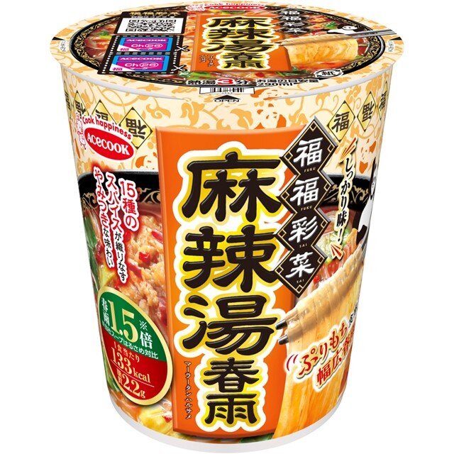 エースコック 福福彩菜　麻辣湯春雨