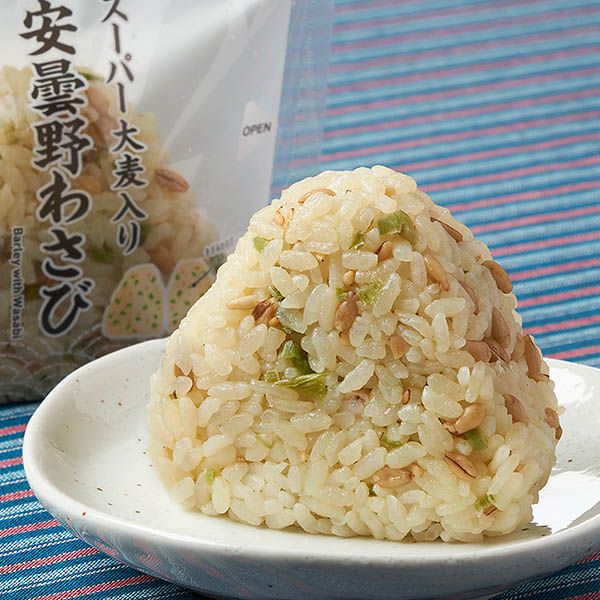 ファミリーマート 【関東の一部】もち麦・スーパー大麦入り 野沢菜しらす 2025年7月30日
