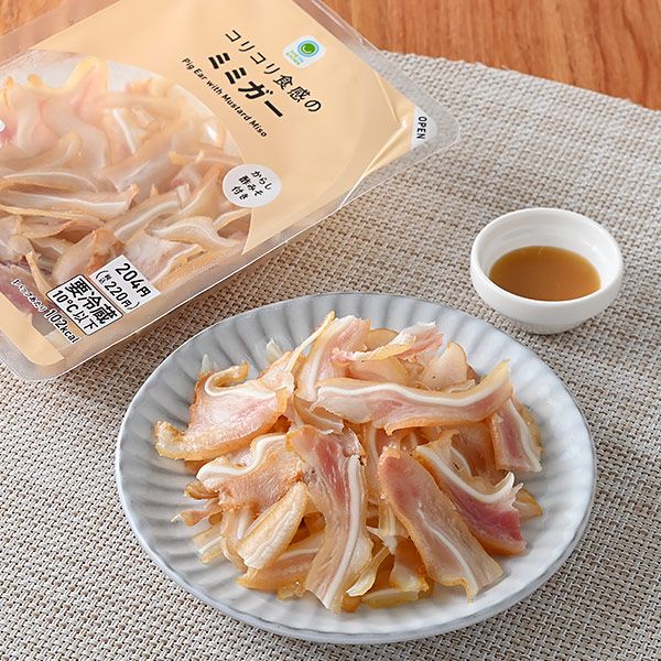 ファミリーマート コリコリ食感のミミガー 2025年3月15日