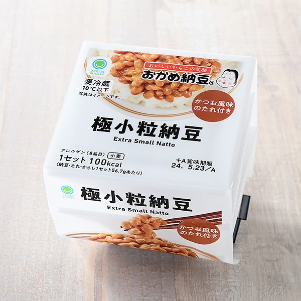 ファミリーマート 【東北・関東】かつお風味のたれ付き 極小粒納豆 3個入 2024年7月14日