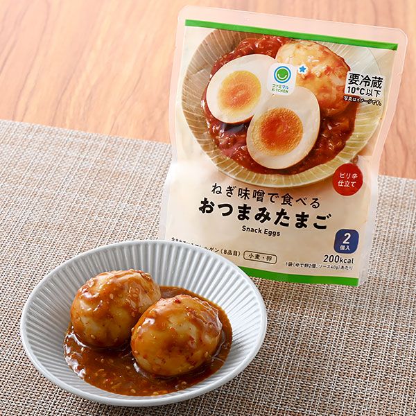 ファミリーマート ねぎ味噌で食べるおつまみたまご 2個入 2026年4月7日