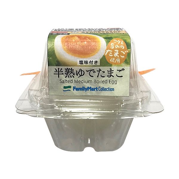 ファミリーマート 半熟ゆでたまご 1個入 2019年8月20日