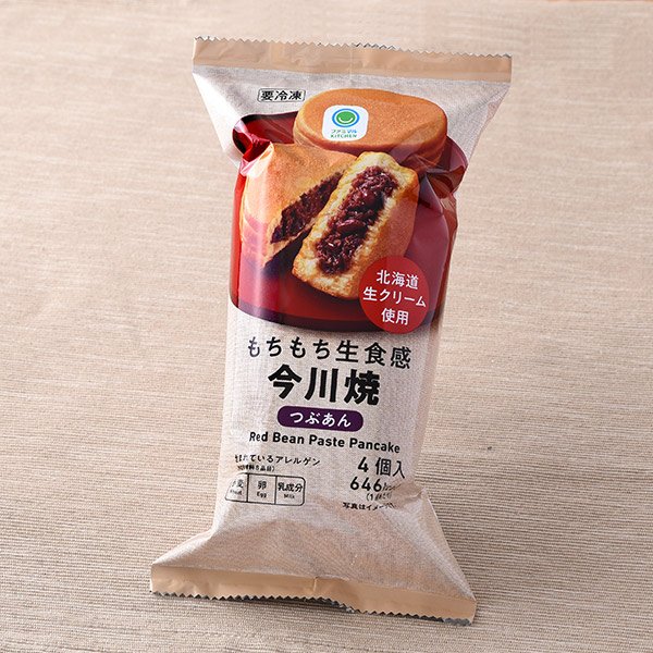 ファミリーマート もちもち生食感今川焼つぶあん