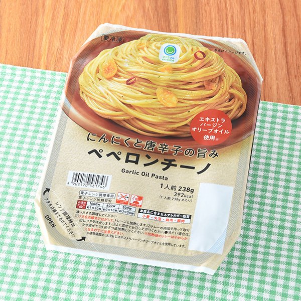 ファミリーマート にんにくと唐辛子の旨みペペロンチーノ