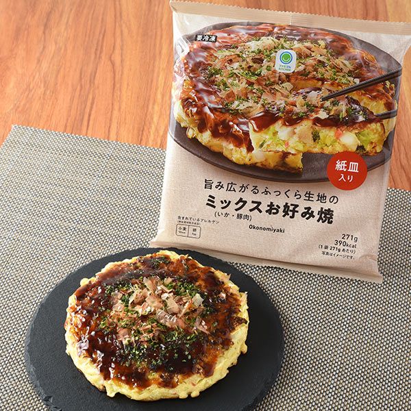 ファミリーマート 旨み広がるふっくら生地のミックスお好み焼 2025年10月4日