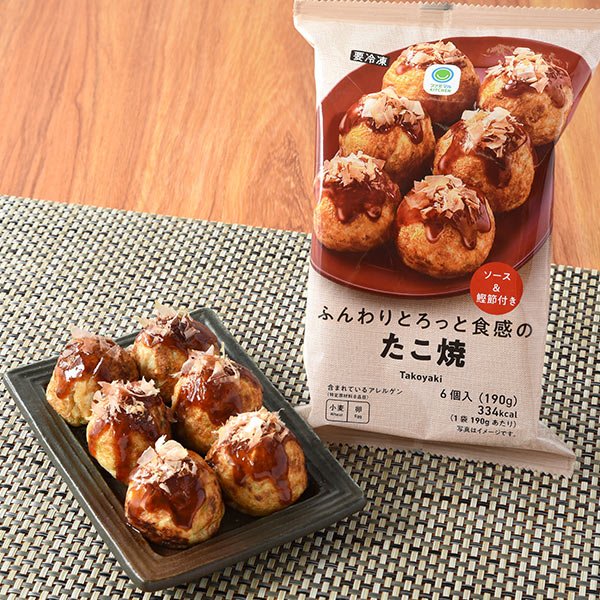 ファミリーマート ふんわりとろっと食感のたこ焼