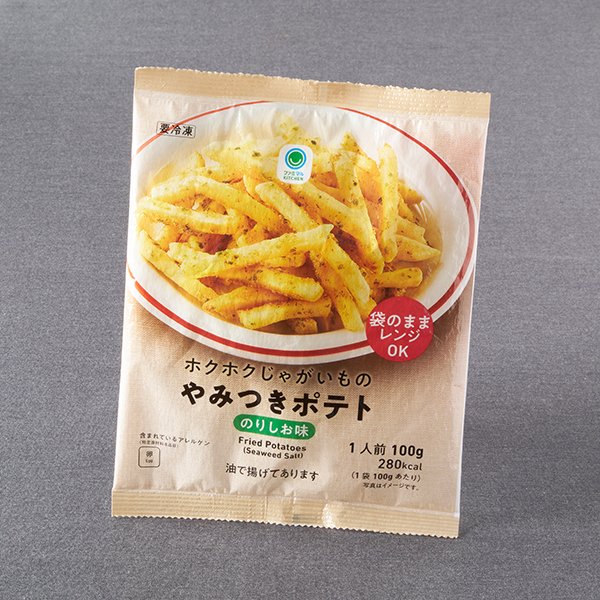 ファミリーマート ホクホクじゃがいものやみつきポテト のりしお味