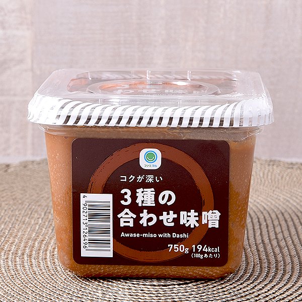 ファミリーマート 3種の合わせ味噌