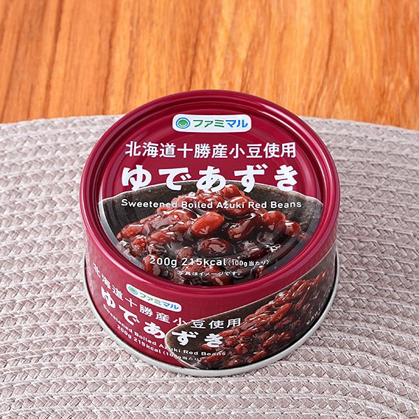 ファミリーマート 北海道十勝産小豆使用ゆであずき
