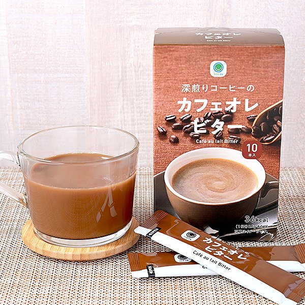 ファミリーマート 深煎りコーヒーのカフェオレビター