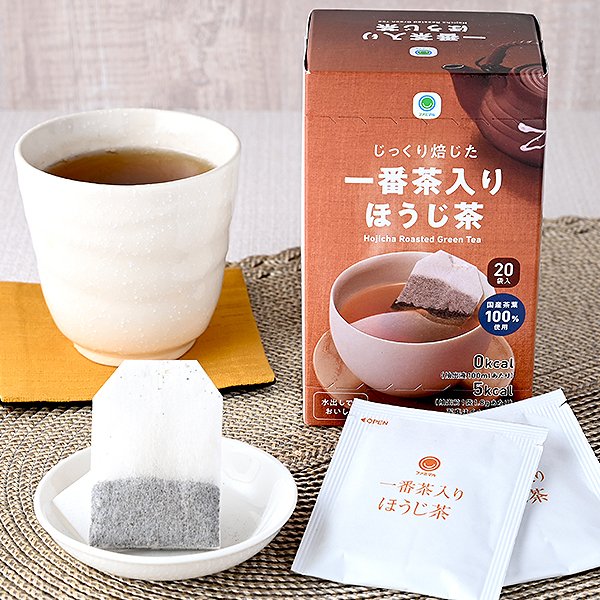 ファミリーマート じっくり焙じた一番茶入りほうじ茶