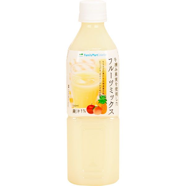 ファミリーマート 4種の果実のフルーツミックス 500ml 2017年6月4日