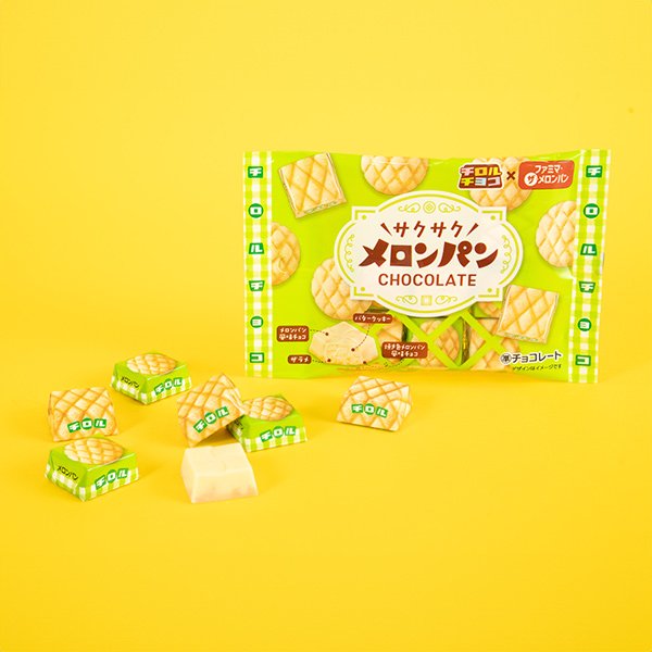 ファミリーマート チロルチョコ(ファミマ・ザ・メロンパン風味)