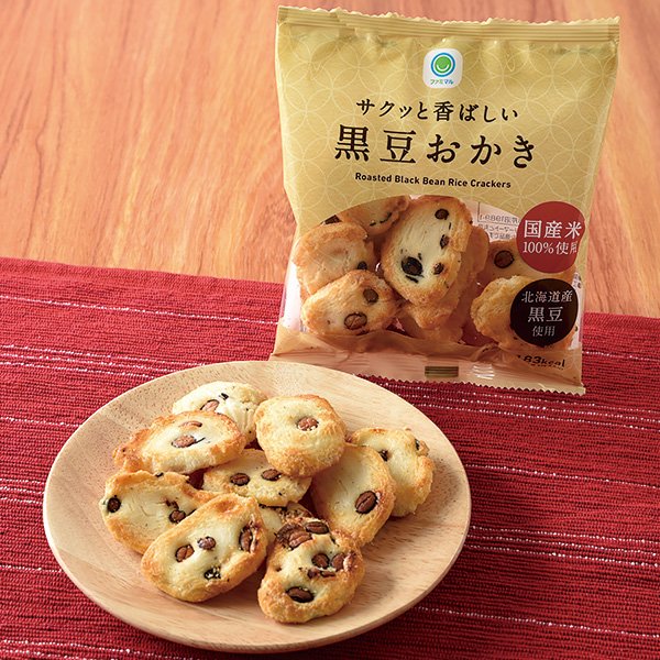 ファミリーマート サクッと香ばしい黒豆おかき