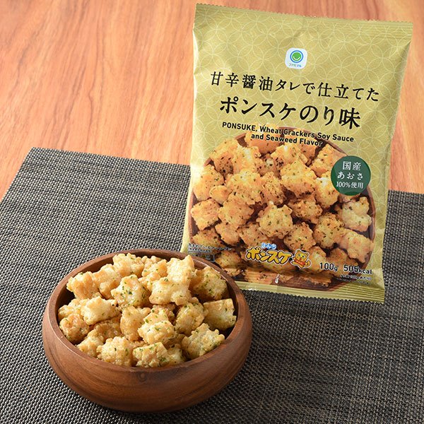 ファミリーマート 甘辛醤油タレで仕立てたポンスケのり味