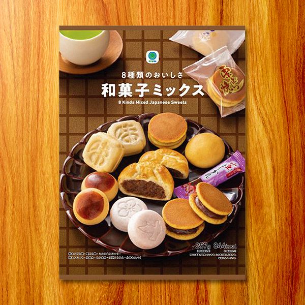 ファミリーマート 8種類のおいしさ和菓子ミックス 2022年1月14日