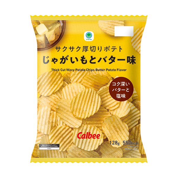 ファミリーマート サクサク厚切りポテトじゃがいもとバター味