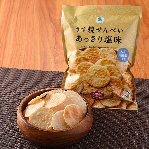ファミリーマート うす焼せんべいあっさり塩味