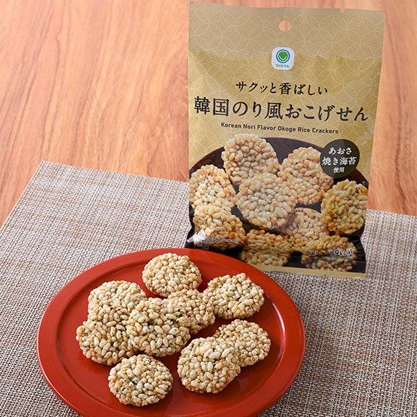 ファミリーマート サクッと香ばしい韓国のり風おこげせん