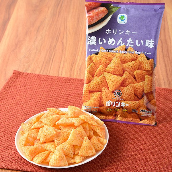 ファミリーマート ポリンキー濃いめんたい味