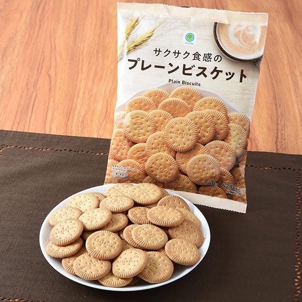 ファミリーマート サクサク食感のプレーンビスケット