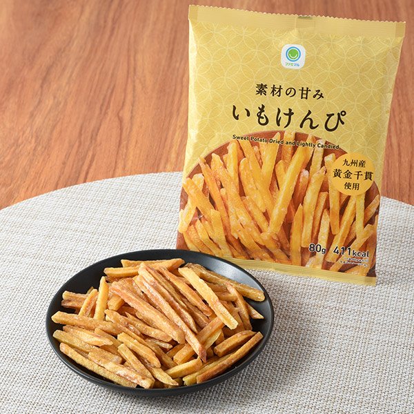ファミリーマート 素材の甘みいもけんぴ 九州産黄金千貫使用
