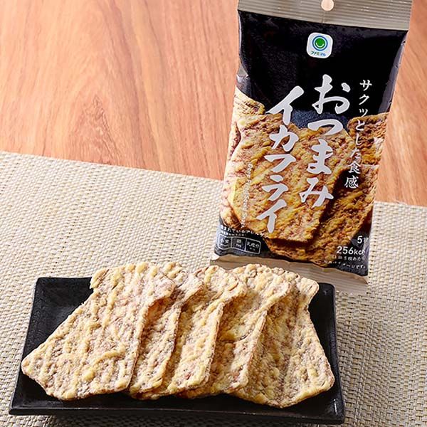 ファミリーマート サクッとした食感おつまみイカフライ 2024年3月2日