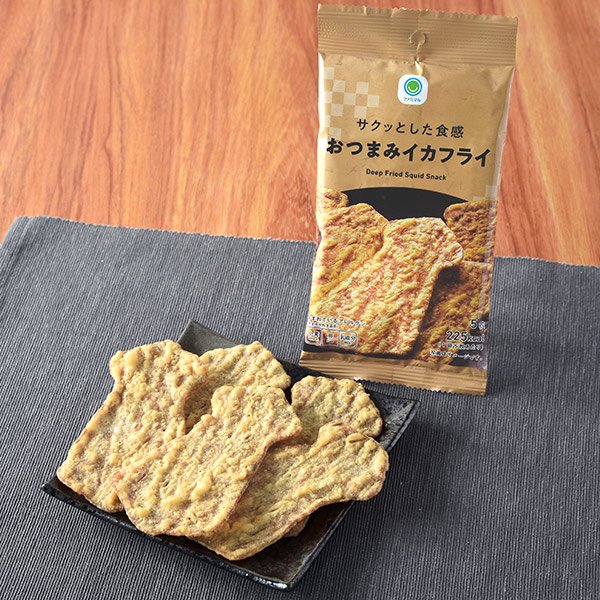 ファミリーマート サクッとした食感おつまみイカフライ