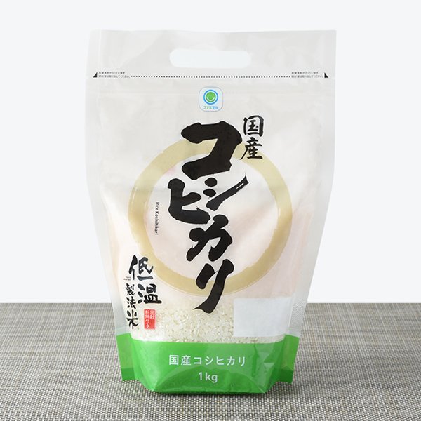 ファミリーマート 低温製法米 国産コシヒカリ米1kg
