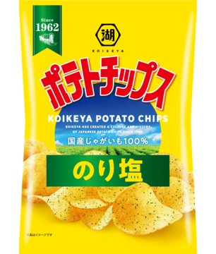 湖池屋 湖池屋ポテトチップス のり塩 55g
