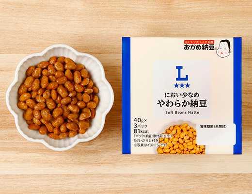 ローソン におい少なめやわらか納豆