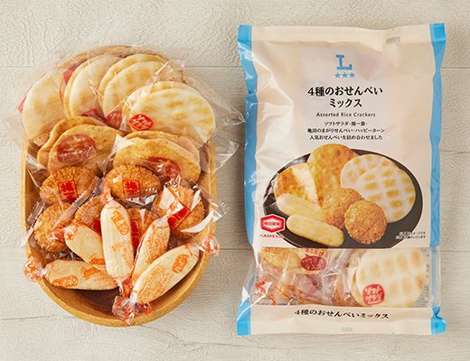 ローソン 4種のおせんべいミックス