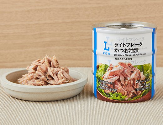 ローソン ライトフレークかつお油漬