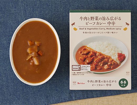 ローソン 牛肉と野菜の旨み広がるビーフカレー 中辛 2021年9月18日