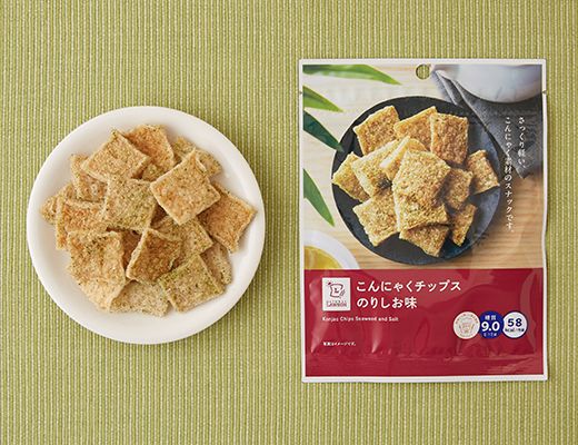 ローソン こんにゃくチップス のりしお味 2025年5月17日