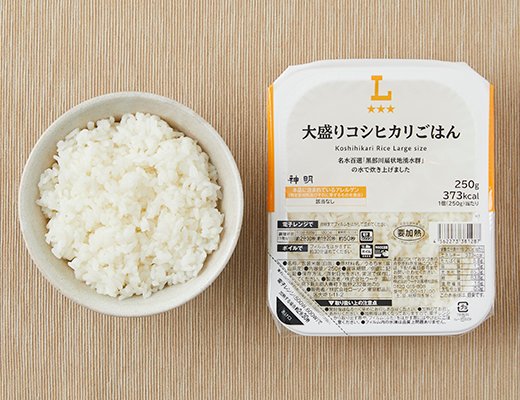 ローソン 大盛りコシヒカリごはん