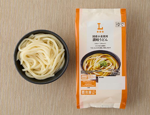 ローソン 国産小麦使用 讃岐うどん