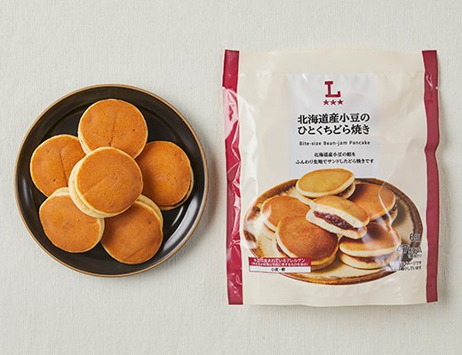 ローソン 北海道産小豆のひとくちどら焼き