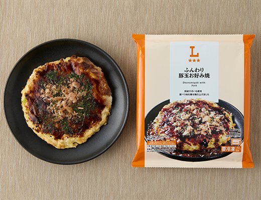 ローソン ふんわり豚玉お好み焼