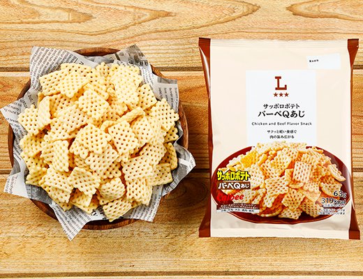 ローソン サッポロポテト バーべQあじ