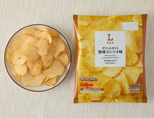 ローソン ザクッとポテト 旨味コンソメ味