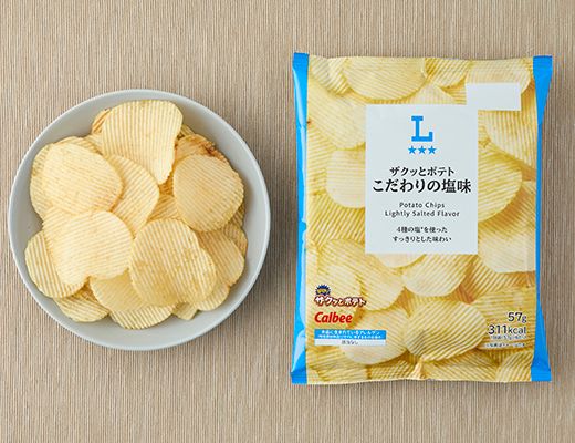 ローソン ザクッとポテト こだわりの塩味 2025年8月21日