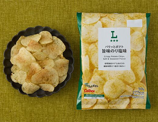ローソン パリッとポテト 濃いのり塩味 2025年8月12日