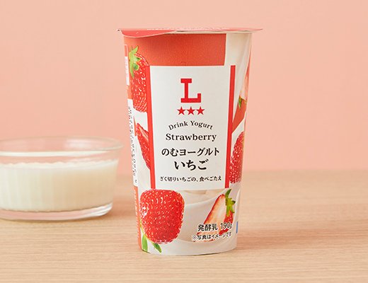 ローソン のむヨーグルト いちご