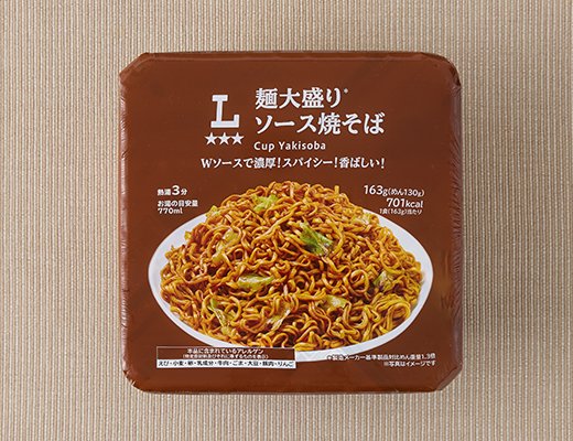 ローソン 麺大盛り ソース焼そば