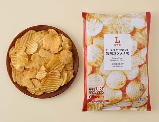 ローソン BIG ザクッとポテト 旨味コンソメ味