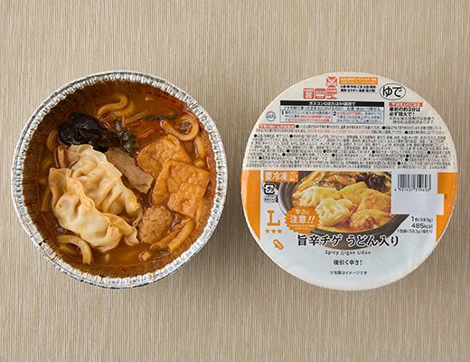 ローソン 旨辛チゲ うどん入り